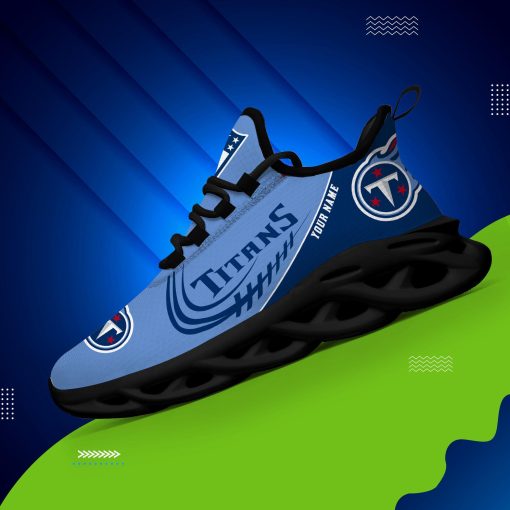 Tennessee Titans Shoes Custom Max Soul Shoes V06 - Image 9