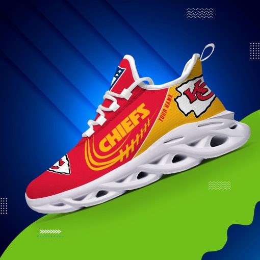 Kansas City Chiefs Shoes Custom Max Soul Luxury V06 - Image 8