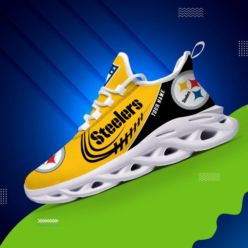 Pittsburgh Steelers Shoes Max Soul Luxury Sneakers V06 - Image 8