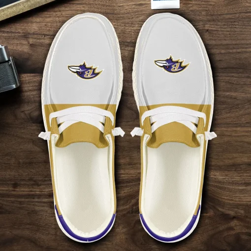 Baltimore Ravens Hey Dude Custom Name Shoes V10 - Image 5