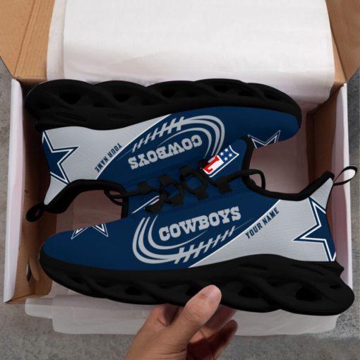 Dallas Cowboys Custom Name Max Soul Shoes V06 - Image 5