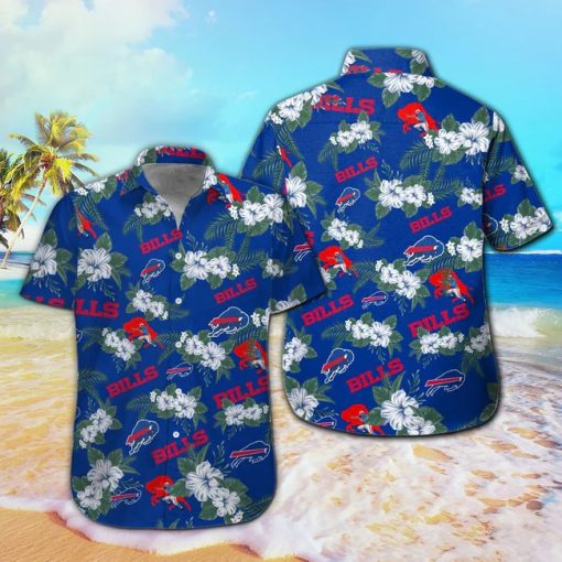 Buffalo Bills Flowers Hawaiian Shirts V59 - Image 2