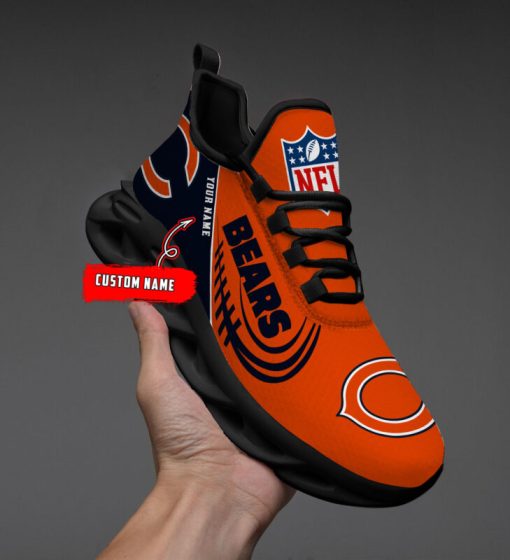 Chicago Bears Shoes Custom Max Soul Shoes V06 - Image 3