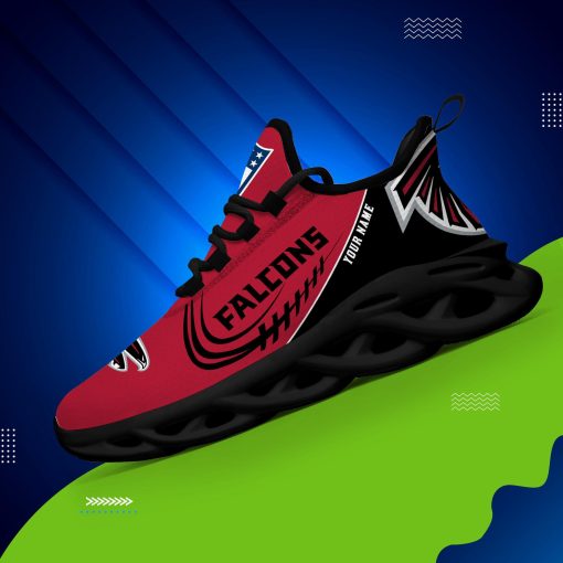 Atlanta Falcons Shoes Custom Max Soul Shoes V06 - Image 4