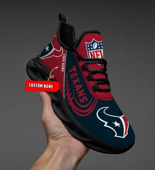 Houston Texans Shoes Custom Max Soul Shoes V06 - Image 3