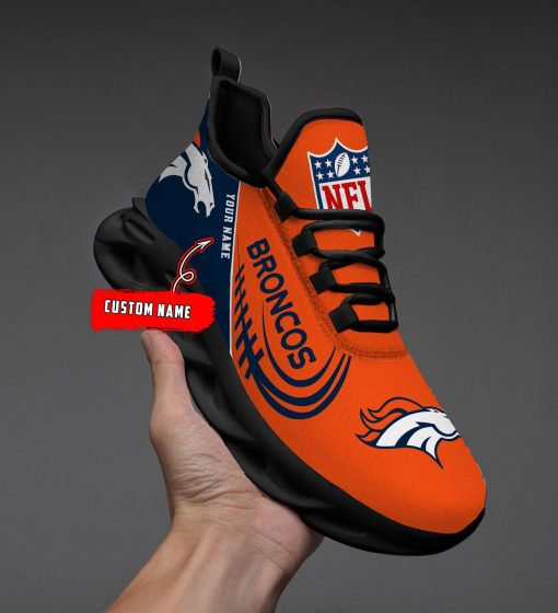 Denver Broncos Shoes Custom Max Soul Shoes V06 - Image 3