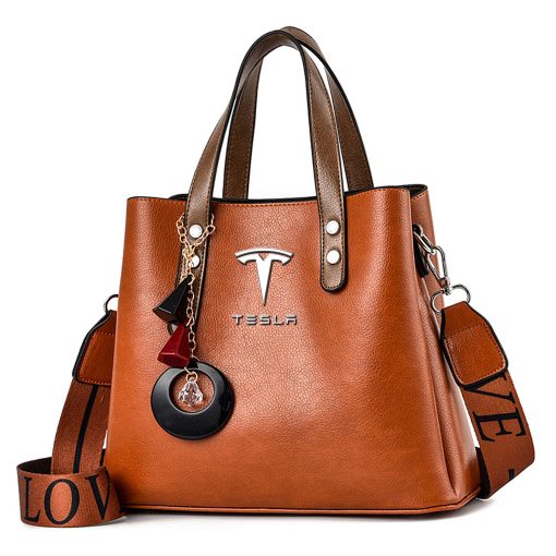 Tesla Luxury Leather Women Handbag - Image 6