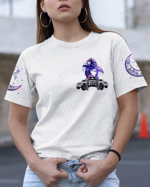 My Broom Broke So Now I Drive A Jeep Unisex All Over Print - Image 5