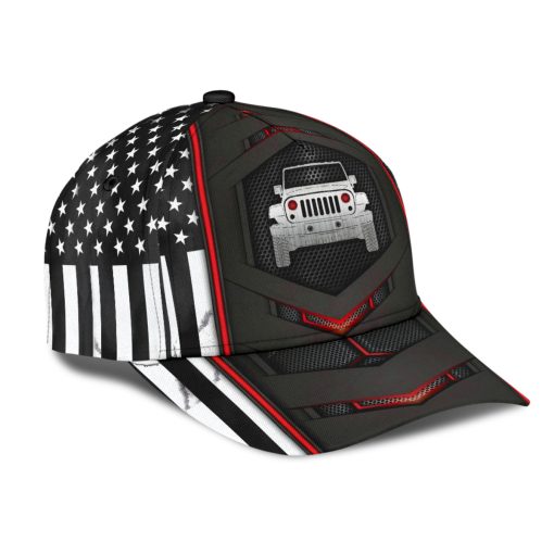 Jeep Hat Jeep Carbon Classic Cap For Men And Women V31 - Image 7