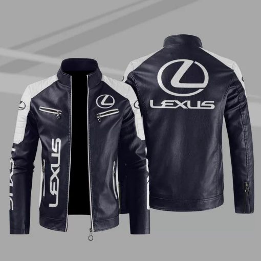Lexus Jacket Lexus Sport Leather Jacket V17 - Image 4