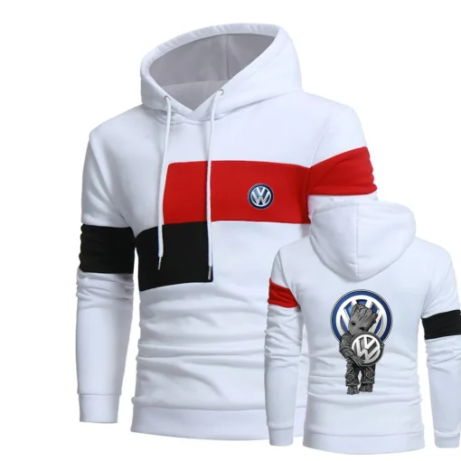 Volkswagen Unisex Hoodie VW Sport Sweatshirt - Image 4