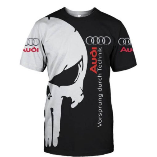 Audi Hoodies AUD Skull T-shirts Vorsprung Durch Technik V16 - Image 5