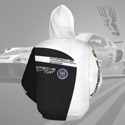 Porsche Hoodies Racing Team F1 All Over Print V49 - Image 4