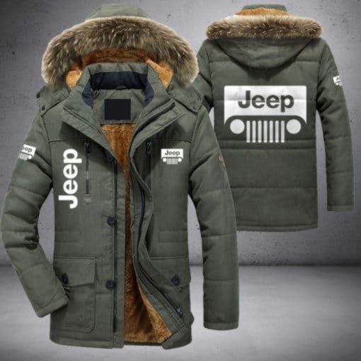 Jeep Jacket Jeep Parka Jacket for Men and Women V26 - Image 4