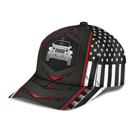 Jeep Hat Jeep Carbon Classic Cap For Men And Women V31 - Image 5