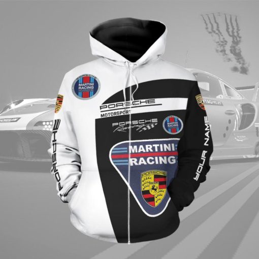 Porsche Hoodies Racing Team F1 All Over Print V49 - Image 3
