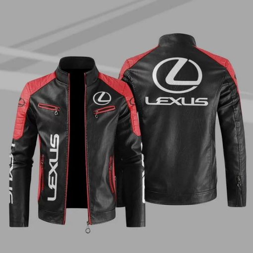 Lexus Jacket Lexus Sport Leather Jacket V17 - Image 3