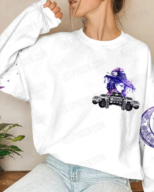 My Broom Broke So Now I Drive A Jeep Unisex All Over Print - Image 8