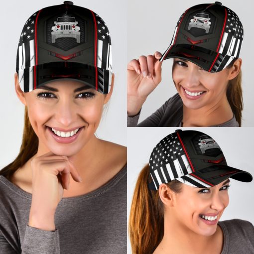 Jeep Hat Jeep Carbon Classic Cap For Men And Women V31 - Image 4