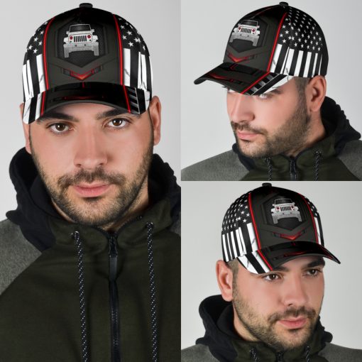 Jeep Hat Jeep Carbon Classic Cap For Men And Women V31 - Image 3