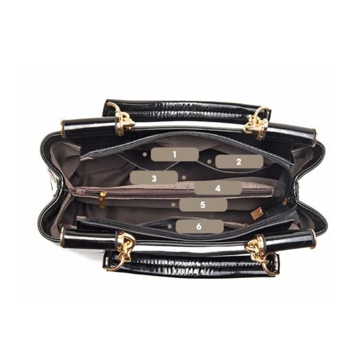 Mercedes High-Class Embroidery Women's Handbag - Image 8