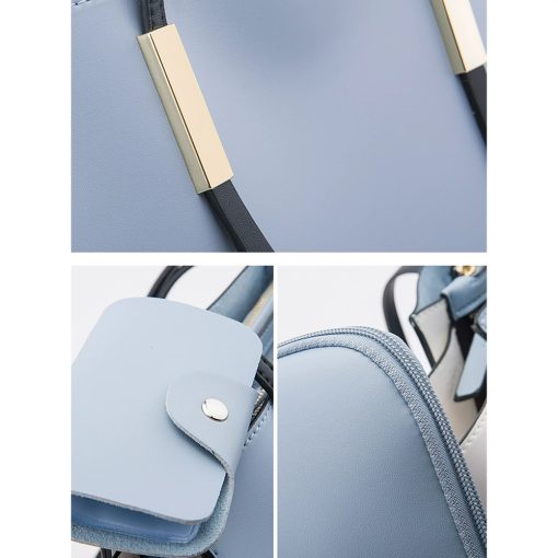 Jeep Elite Leather Women's 4PCs Handbag Set - Image 11