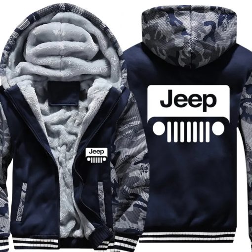 Jeep Jackets Jeep Hooded Sweatshirt V39 - Image 3