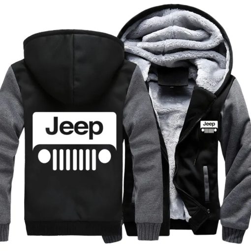 Jeep Jackets Jeep Hooded Sweatshirt V39 - Image 4