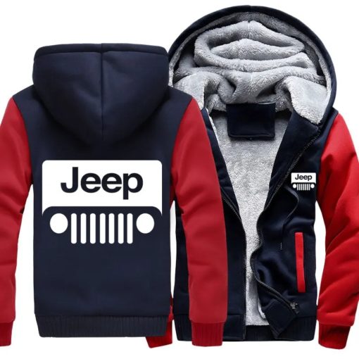 Jeep Jackets Jeep Hooded Sweatshirt V39 - Image 5