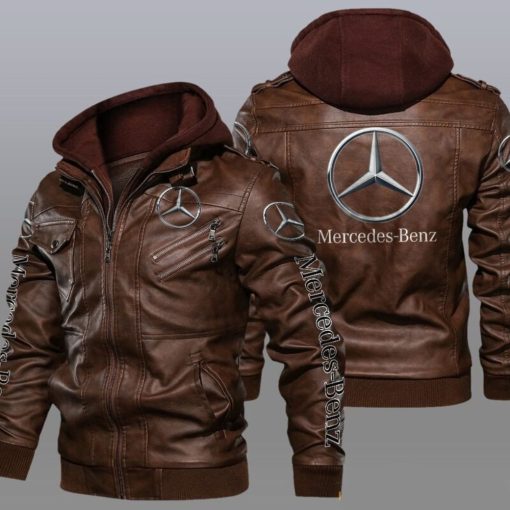 Mercedes Jacket MCD Racing Leather Jacket V02 - Image 3