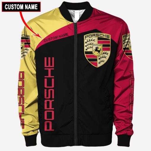 Porsche T-Shirts, Hoodies, Sweatshirts, Bomber Jacket Personalized V46 - Image 9