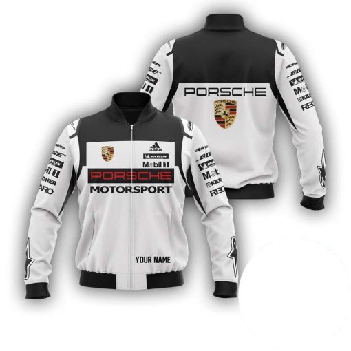 Porsche Bomber Jacket Porsche Racing Jacket V21 - Image 2