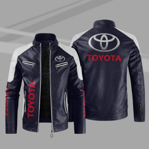 Toyota Jacket TYT Sport Leather Jacket V08 - Image 5