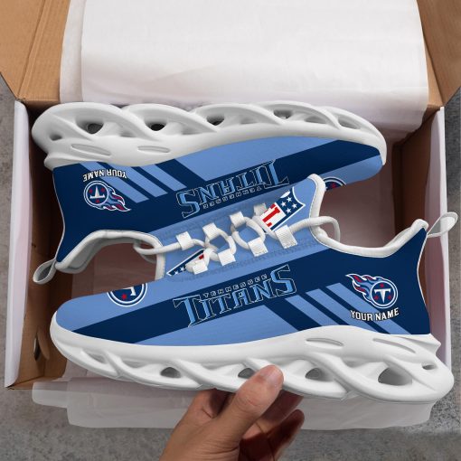 Tennessee Titans Custom Name Max Soul Shoes V04 - Image 2