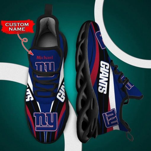 New York Giants Max Soul Shoes Luxury Custom Name V44 - Image 2