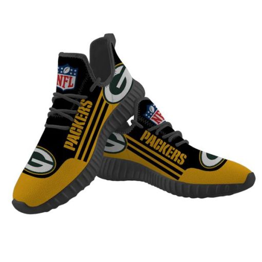Green Bay Packers Sneakers Running Shoes For Men & Women V37 - Image 4