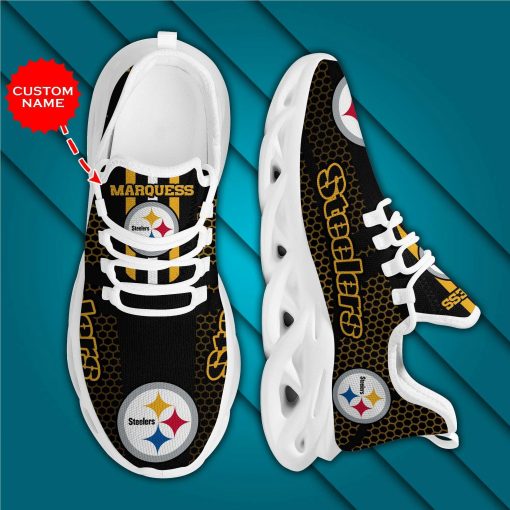 Pittsburgh Steelers Shoes Max Soul Luxury Sneakers V55 - Image 3