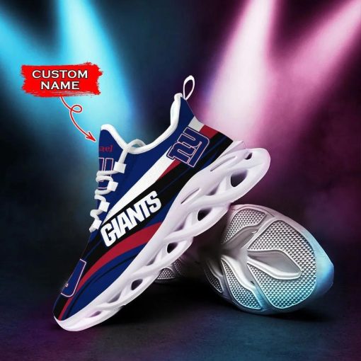 New York Giants Max Soul Shoes Luxury Custom Name V44 - Image 5