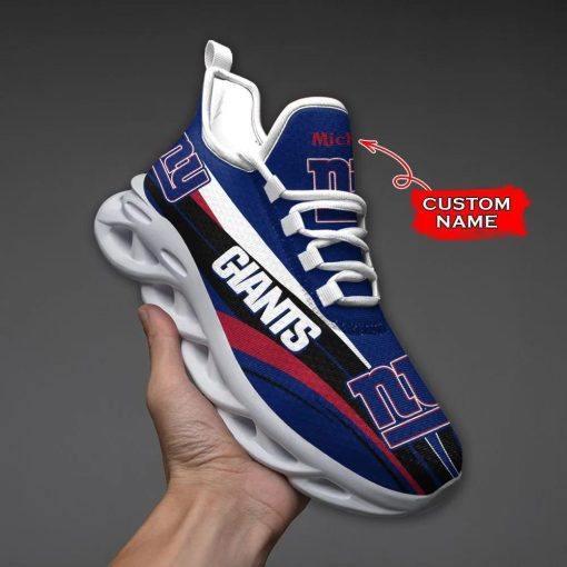 New York Giants Max Soul Shoes Luxury Custom Name V44 - Image 4