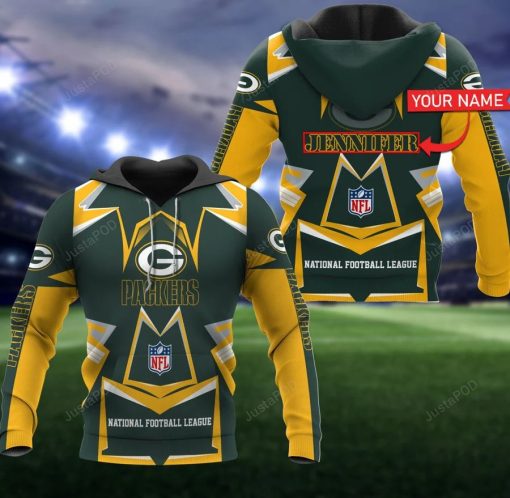 Green Bay Packers Personalized 3D Hoodie V42 - Image 3