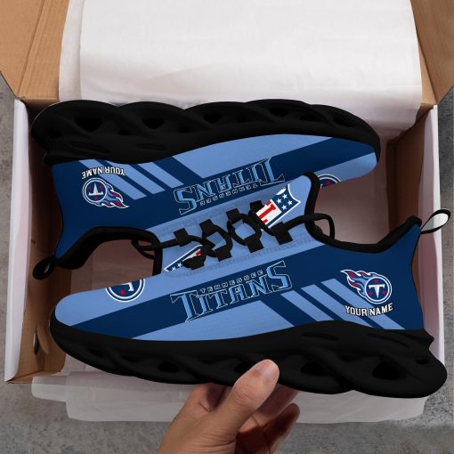 Tennessee Titans Custom Name Max Soul Shoes V04 - Image 3