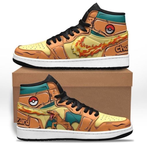 Charizard Shoes Custom Pokémon Shoes Air Jordan 1 V07 - Image 4