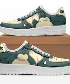Snorlax Sleeping AF Shoes Custom Pokémon Shoes V47