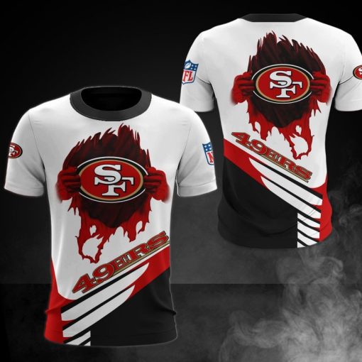 San Francisco 49ers 49ers T-shirt Cool Graphic V22 - Image 2