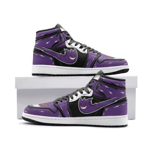 Gengar Shoes Air Jordan 1  Custom Pokémon Shoes V19