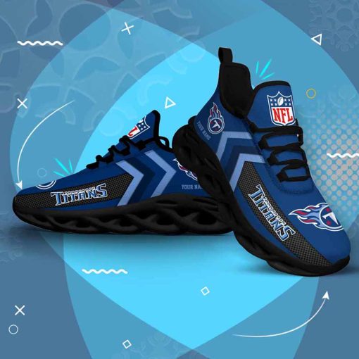 Tennessee Titans Custom Name Max Soul Shoes V08 - Image 4