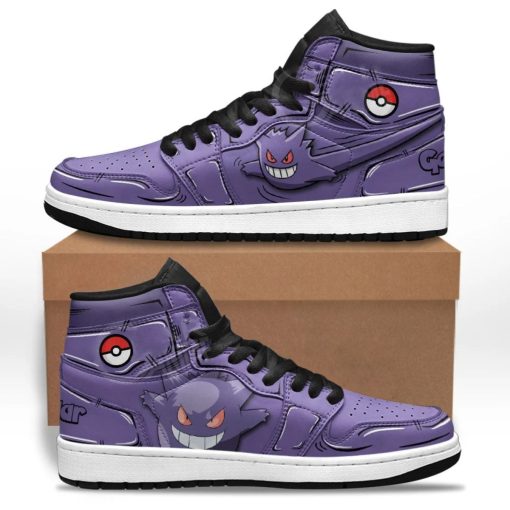 Gengar Pokemon Shoes Air 1 Custom Gengar Shoes V34 - Image 3