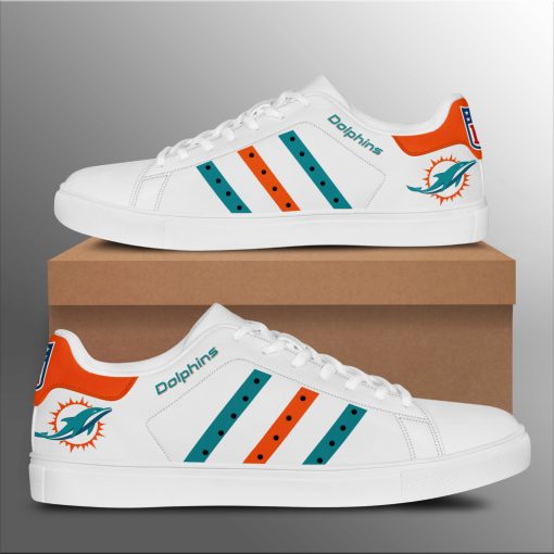 Miami Dolphins Smith Low Top Sport Shoes V01