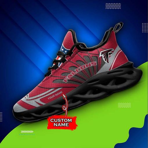 Atlanta Falcons Custom Name Max Soul Shoes V09 - Image 5