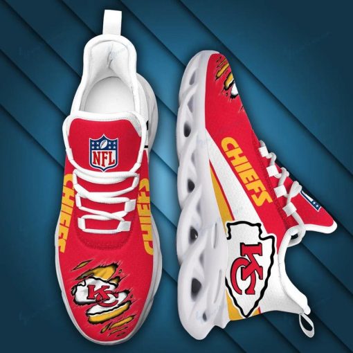 Kansas City Chiefs Max Soul Running Sneakers V16 - Image 4